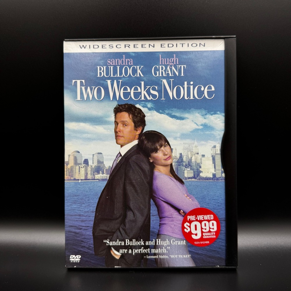 Two Weeks Notice DVD -‎ EXCELLENT Condition!